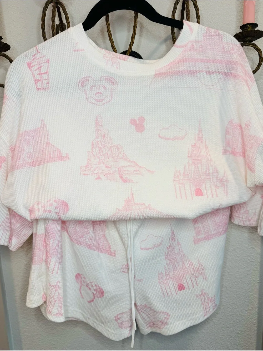 Disney Happily Ever Threads Womens Magic Kingdom set
